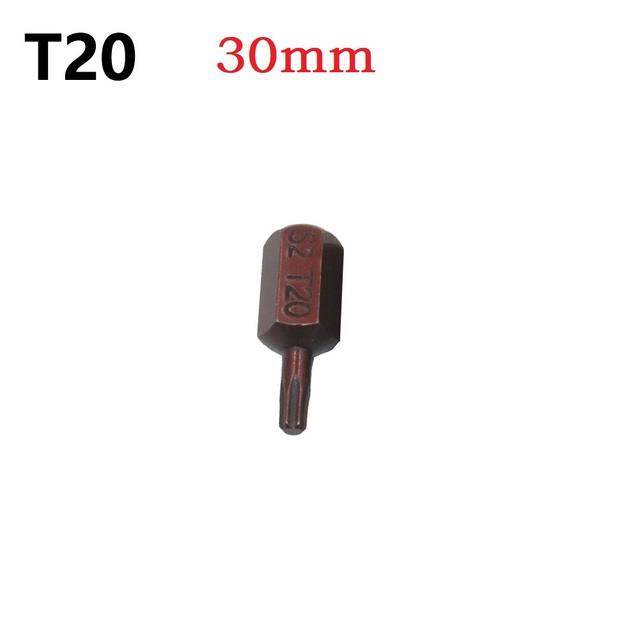 1pc 30/75mm magnetic torx screwdriver bit s2 steel 10mm hex shank screwdrive for impact screwdriver t20/t25/t30/t40/t45/t50/t55