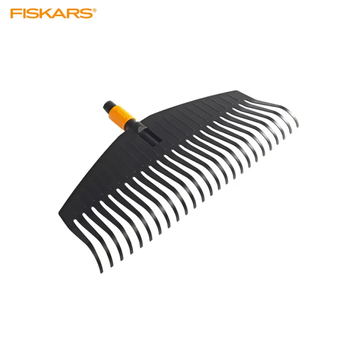 leaf rake attachment