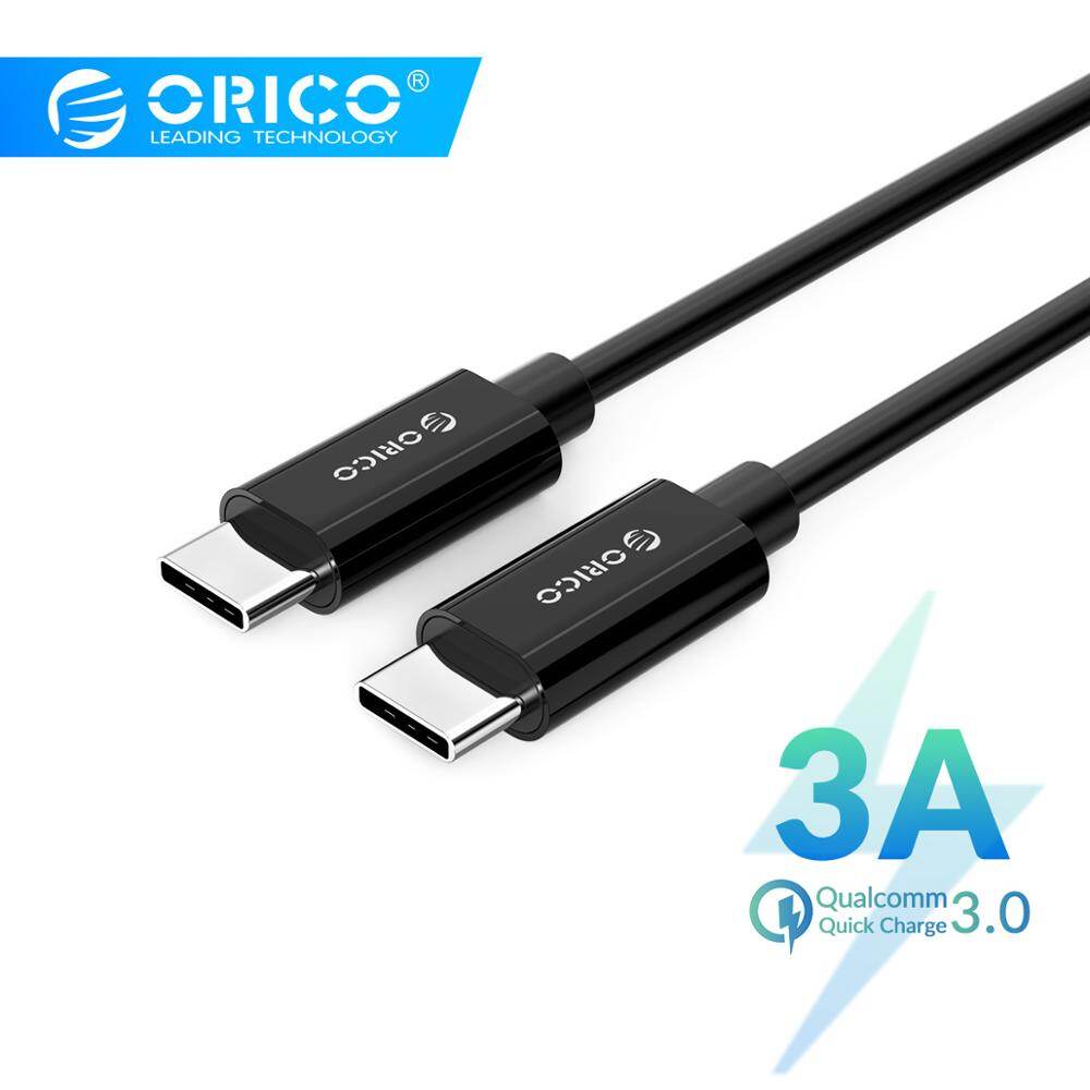 ORICO USB Loại C để Loại C Cáp cho Huawei Mate 20 Samsung Galaxy S9 QC3.0 3A sạc nhanh cáp thiết bị sạc nhanh cho MacBook Pro