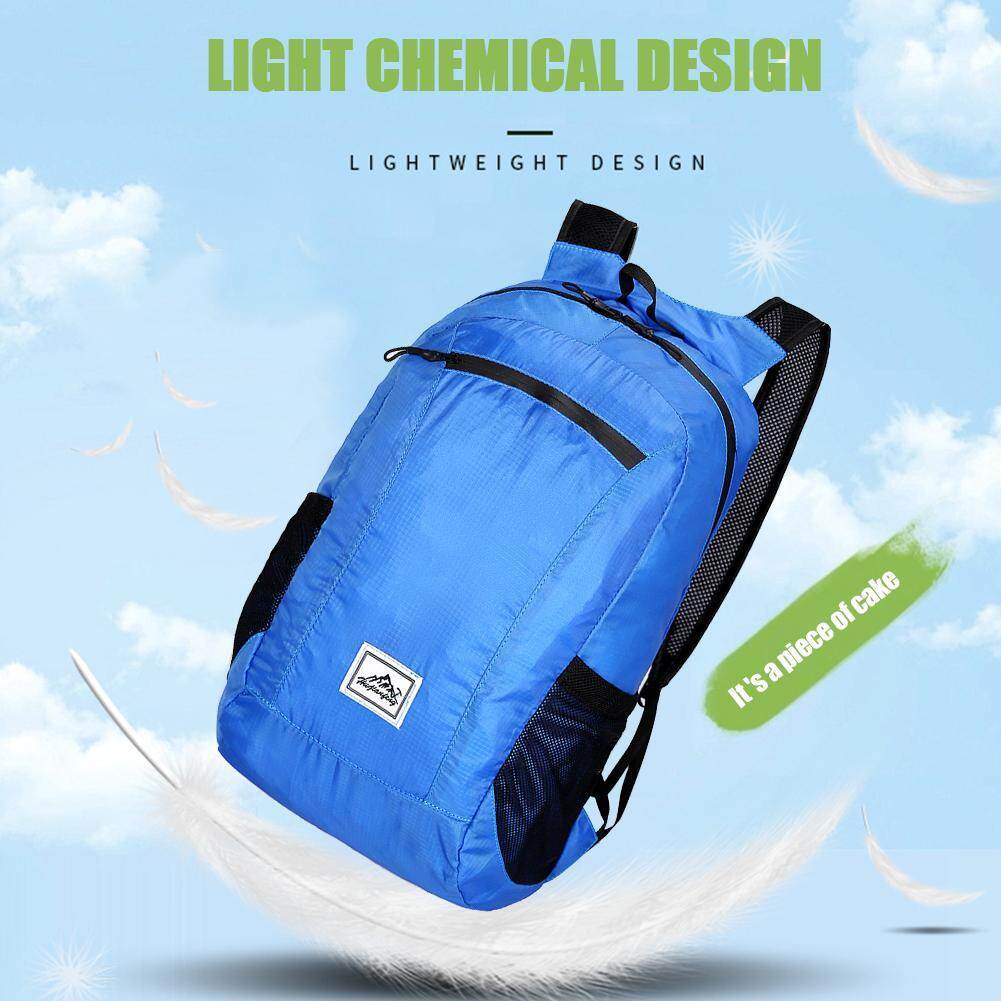 Outdoor Foldable Shoulder Backpack Ultra Light Waterproof 20L Travel Bag