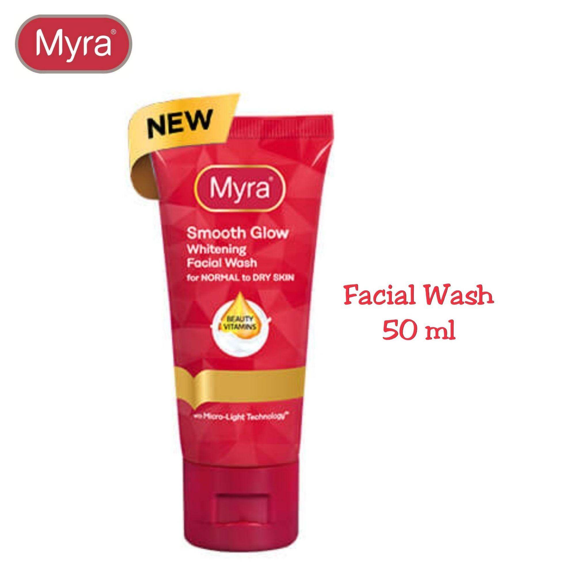 myra e facial cleanser