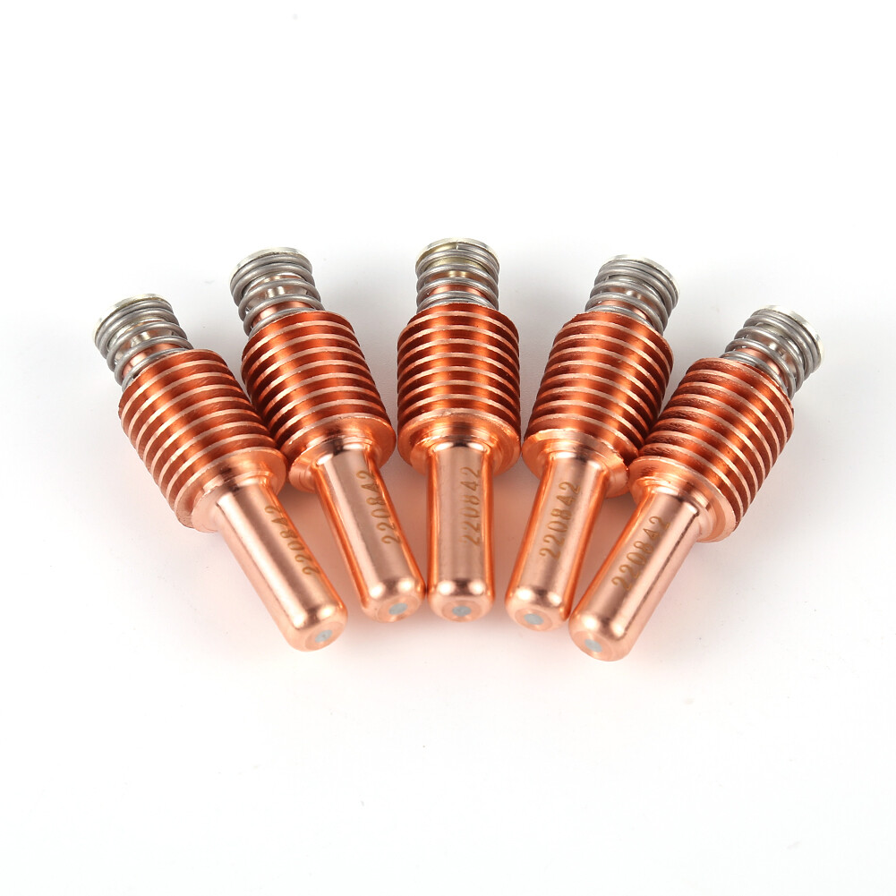 5pcs Plasma Consumable Replacement Electrode 220842 Plasma Cutting Nozzles