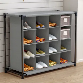 Large Multi Layers Shoe Rack Home Storage Organizer Cabinet Box Case Storage Lazada Singapore