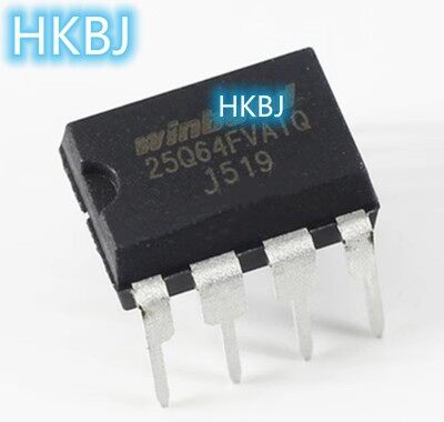 2pcs original 25q64fvaiq dip-8 w25q64fvaiq dip8 8m motherboard chip 64mbit new