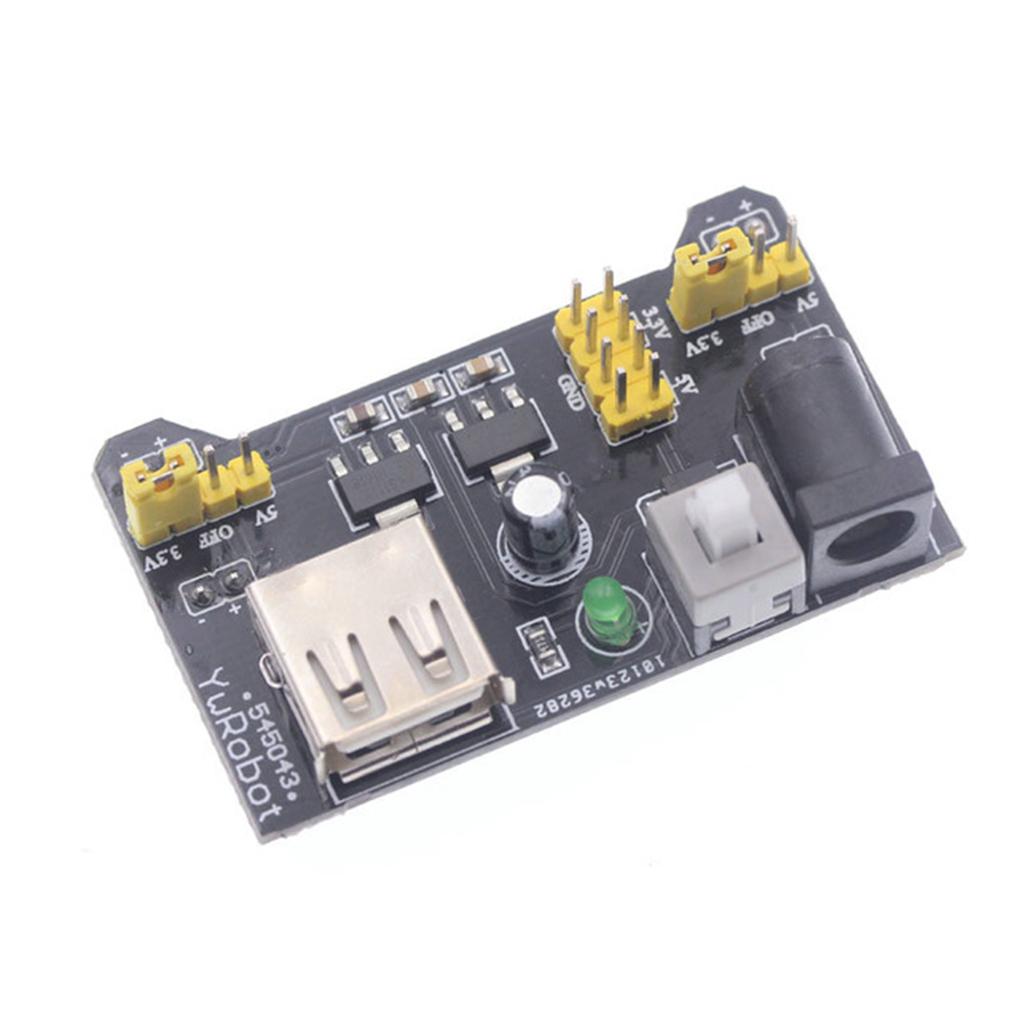 MB102 Board +65PCS Jump Cable Wires Breadboard Board 830 Point +Power ...