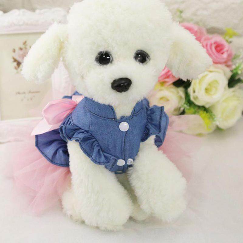 Pet Cat Dog Xuân Hè Công Chúa Đầm Phù Hợp Thời Trang Dễ Thương