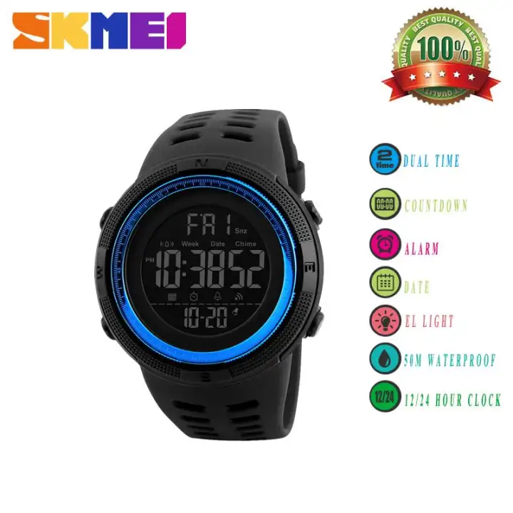 jam led skmei