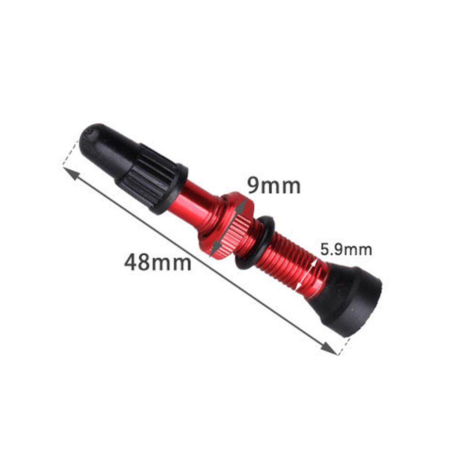 1pc 78mm Presta Valve for Bicycle Tubeless Tires Brass Core Alloy Stem Tubeless