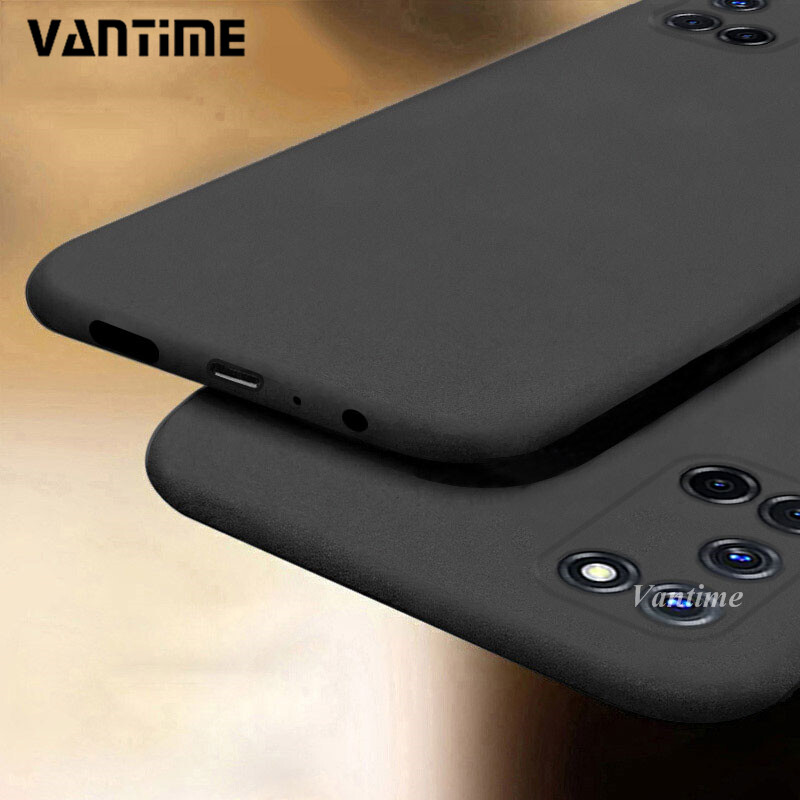 Vantime for OPPO A92 Case Soft Sandstone Casing Ultra Thin Matte Back Protective Phone Slim Cover Case