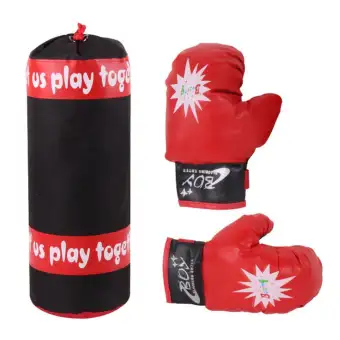 Gxf Toy Kids Boxing Gloves Kit Punching Bag Decompression Sandbag Set Gxf Toy Kids Boxing Gloves Kit Punching Bag Decompression Sandbag Set