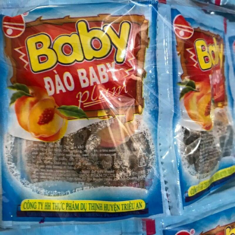 Bịch 60 gói ô mai đào baby