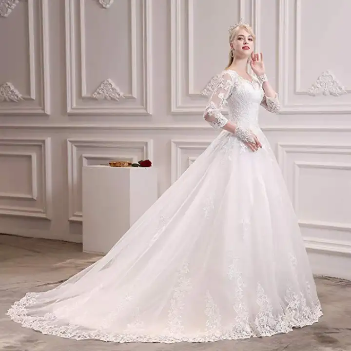 lazada wedding dress
