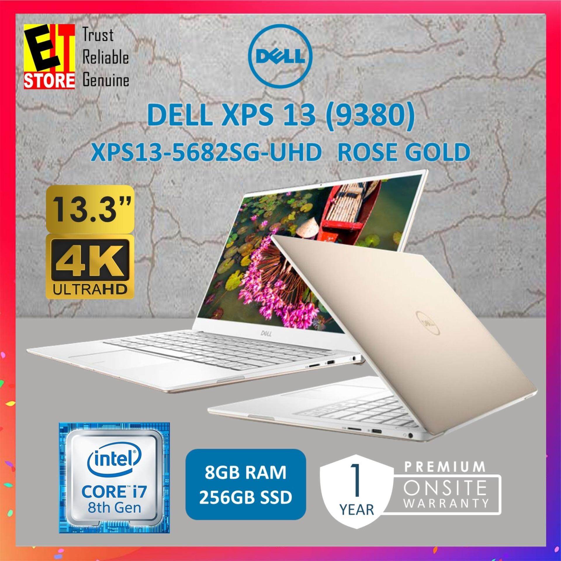 DELL XPS 13 (9380) XPS13-5682SG-UHD ROSE GOLD (I7-8565U/8GB/256GB/INTEL/13.3 UHD/W10/1YR) Malaysia