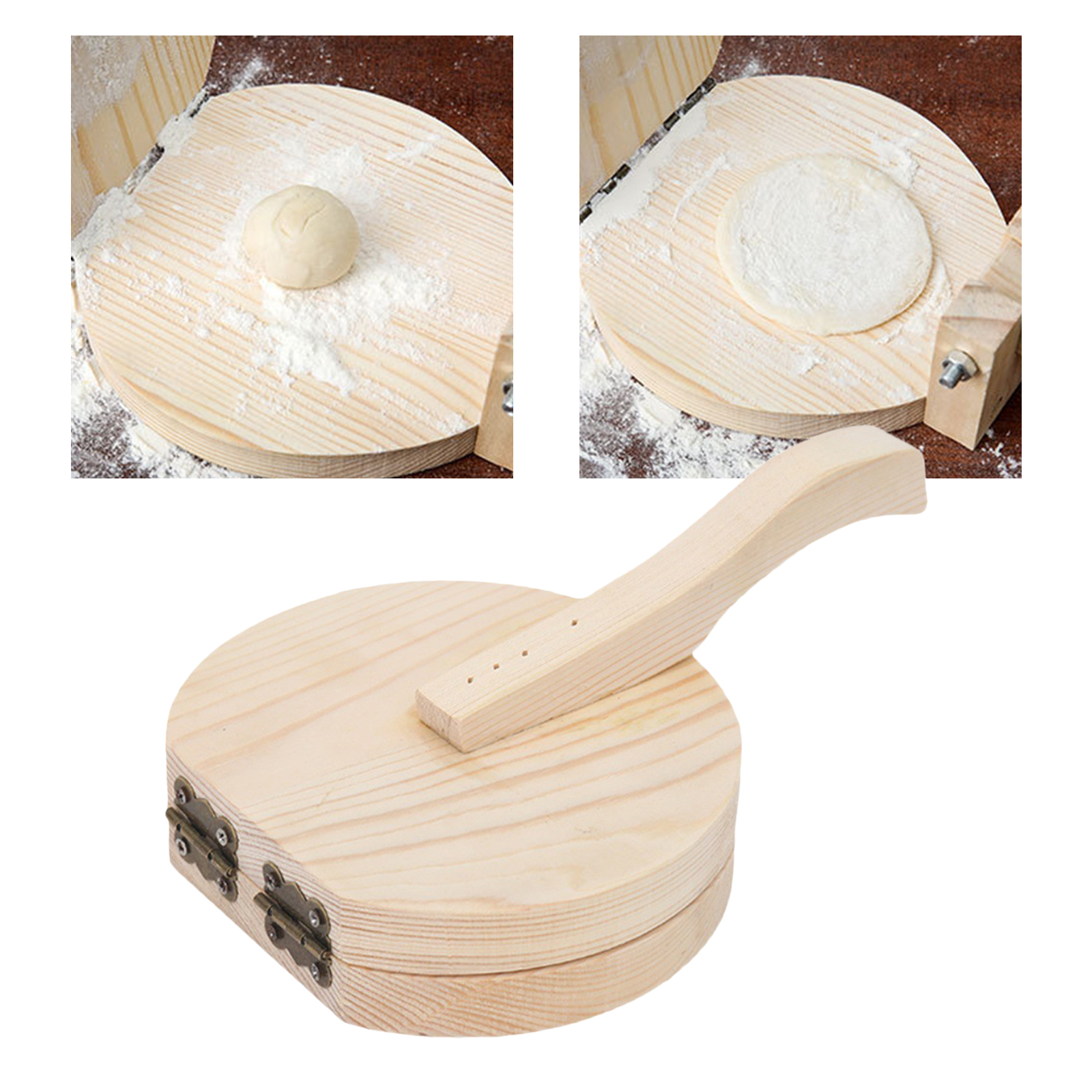 Blesiya Ravioli Dough Presser Making Mold Pie Corn Manual for Home Kitchen Gadget