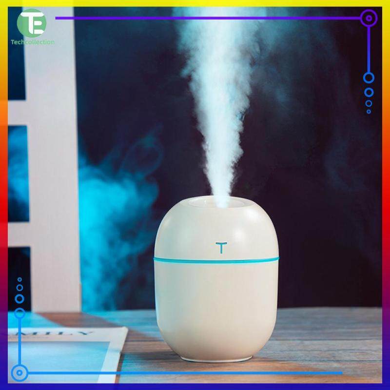 USB Mini Air Humidifier Hydrating Sprayer Fogger Mist Maker Essential Oil Diffuser with LED Lamp Singapore