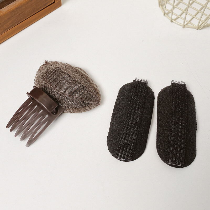 Padded Hair Clip with Puffy Bangs