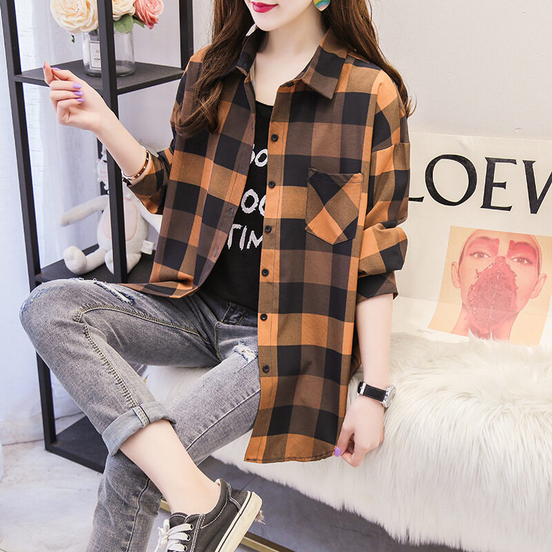 niceness K.Pollen Mix Plaid Beach Shirt niceness K.Pollen Mix