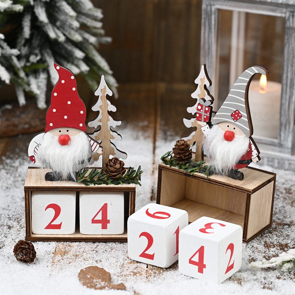 【lightingeverthing】Christmas Calendar Merry Christmas Decorations for Home Noel Xmas New Year Gifts Santa Claus Dolls Elf Decor
