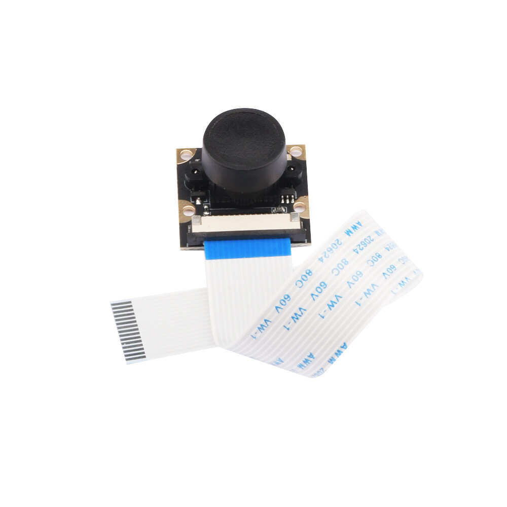 【Ready Stock &Free Shipping】Raspberry Pi 3/4 Generation Camera Module OV5647 Camera 160 Degree Fisheye Wide-angle 5 Million Pixels