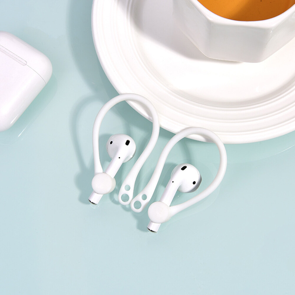 【Cozyy Space】 2Pcs Mini Durable Anti-Mùa Thu Bluetooth Tai Nghe, Móc Tai Giữ Tai Nghe Cho Airpods 1 2