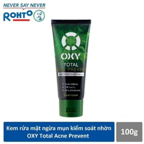 Kem rữa mặt oxy total acne prevent 100g - oxprevent