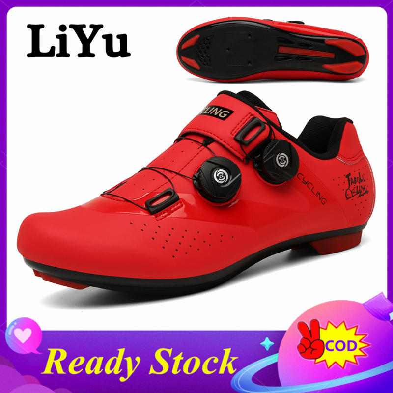 LiYu Giày Đạp Xe Nam Nữ Giày Đinh Giày Xe Đạp Đường Trường