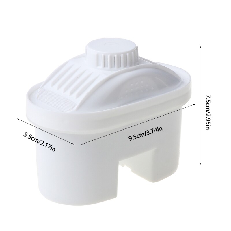 1Pc Water Healthy Filter Purifier Jug Refills Replacement Cartridges Household