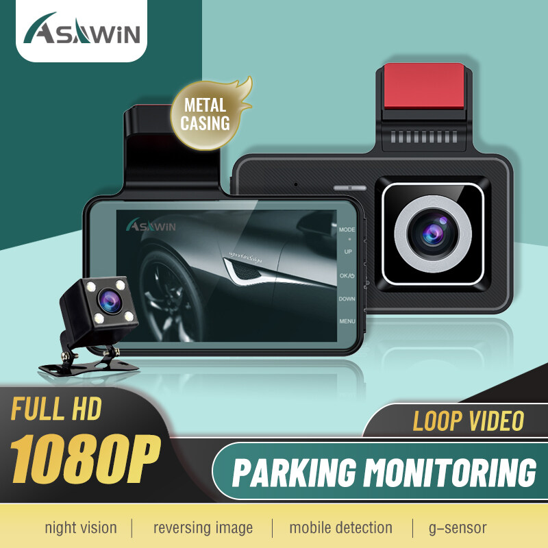 Asawin S32 Camera Hành Trình Hai Camera HD1080P Cho Xe Hơi Máy Ghi Hình
