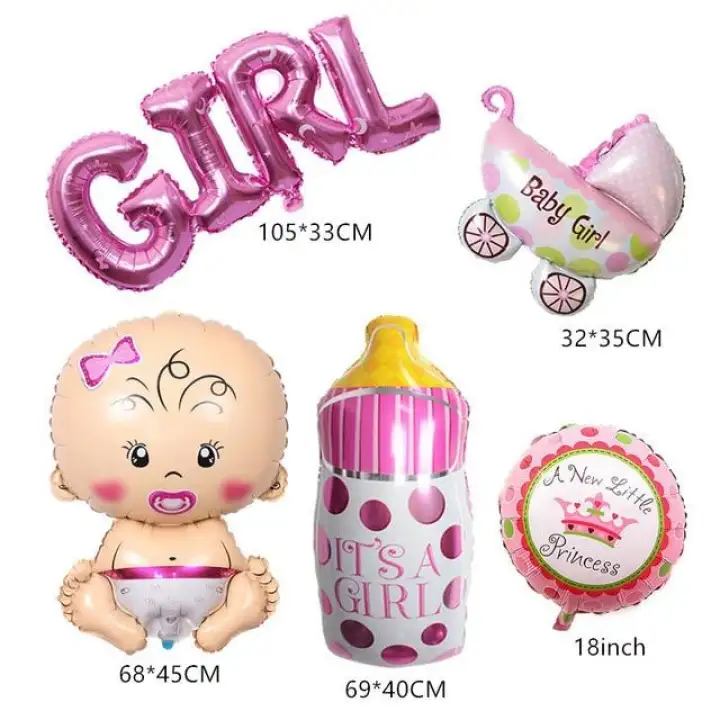 Baby Shower It S Boy Or Girl Gender Reveal Balloons Birthday Party