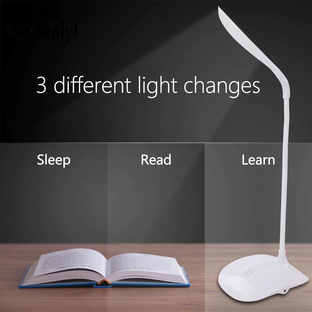 light on desk