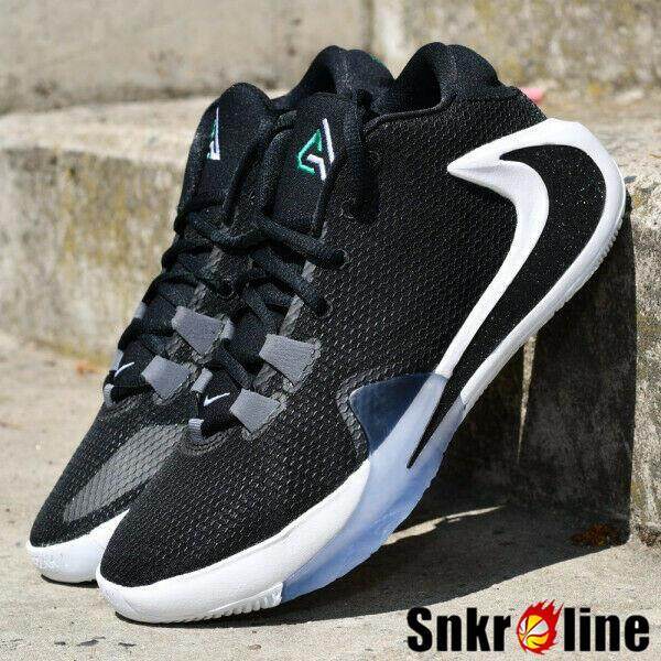 【Cod】 Authentic_Nike_Zoom Aneh 1 Pria Sepatu Basket Bahasa Yunani Aneh Original_Women 'S NBA_Sneaker GS Legit Boy Girl Hitam/ putih-Lucid Hijau # BQ5422-001/BQ5423-001/BQ5633-001