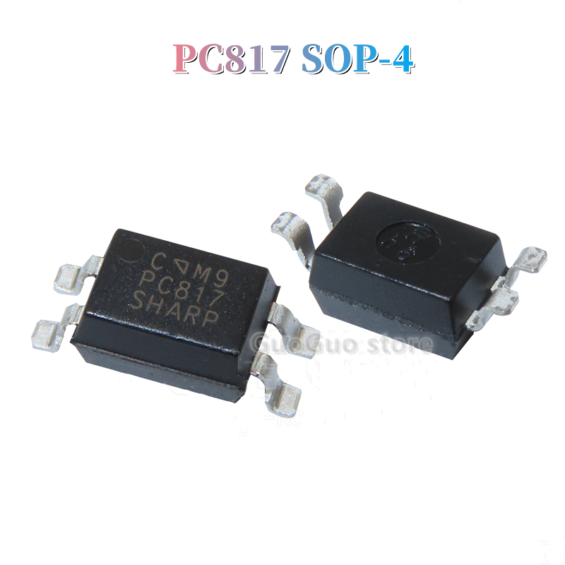 20 Chiếc Bộ Ghép Quang PC817 EL817 DIP-4 PC817C EL817C SOP-4 Mới Chính Hãng