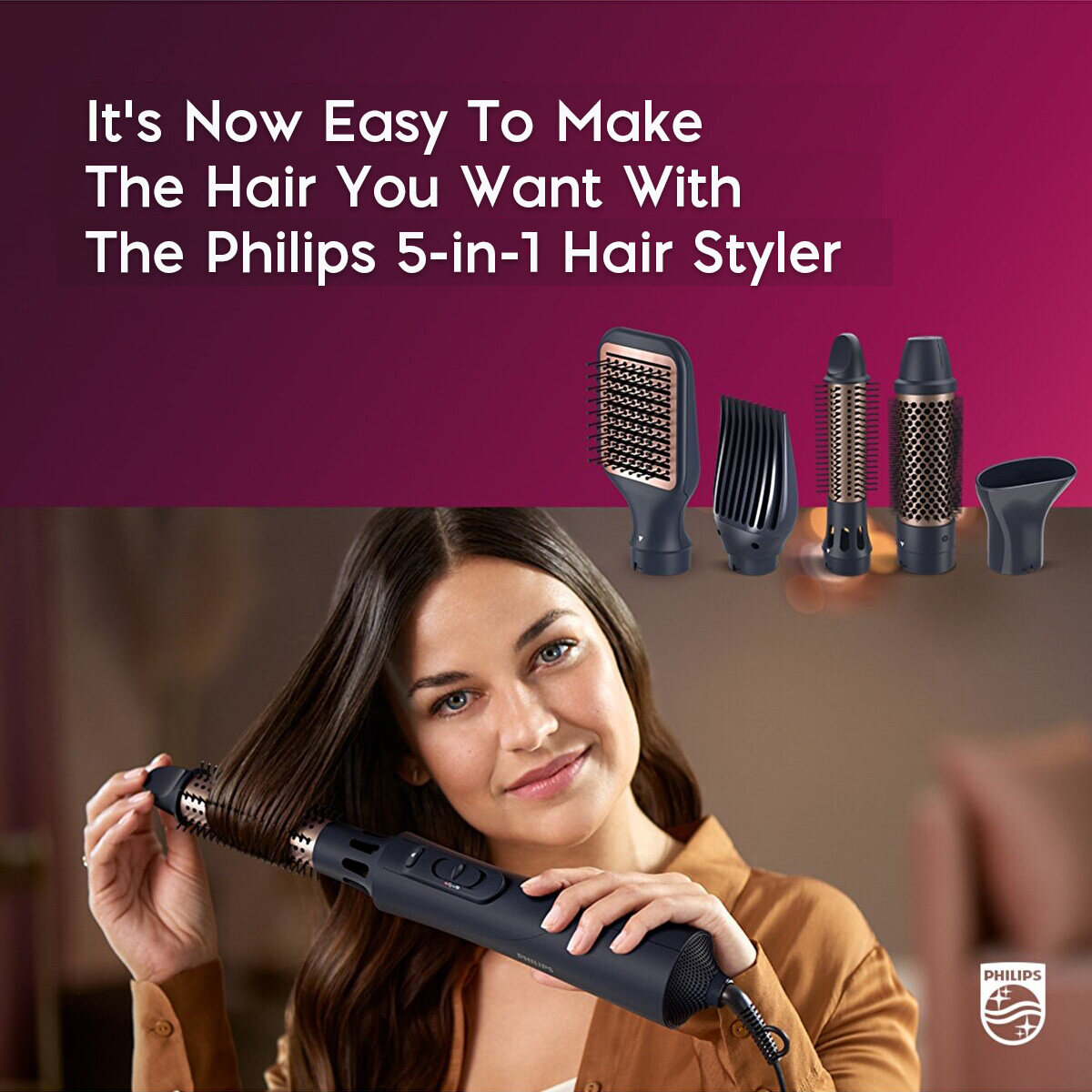 Philips 5 in 2024 1 hair styler