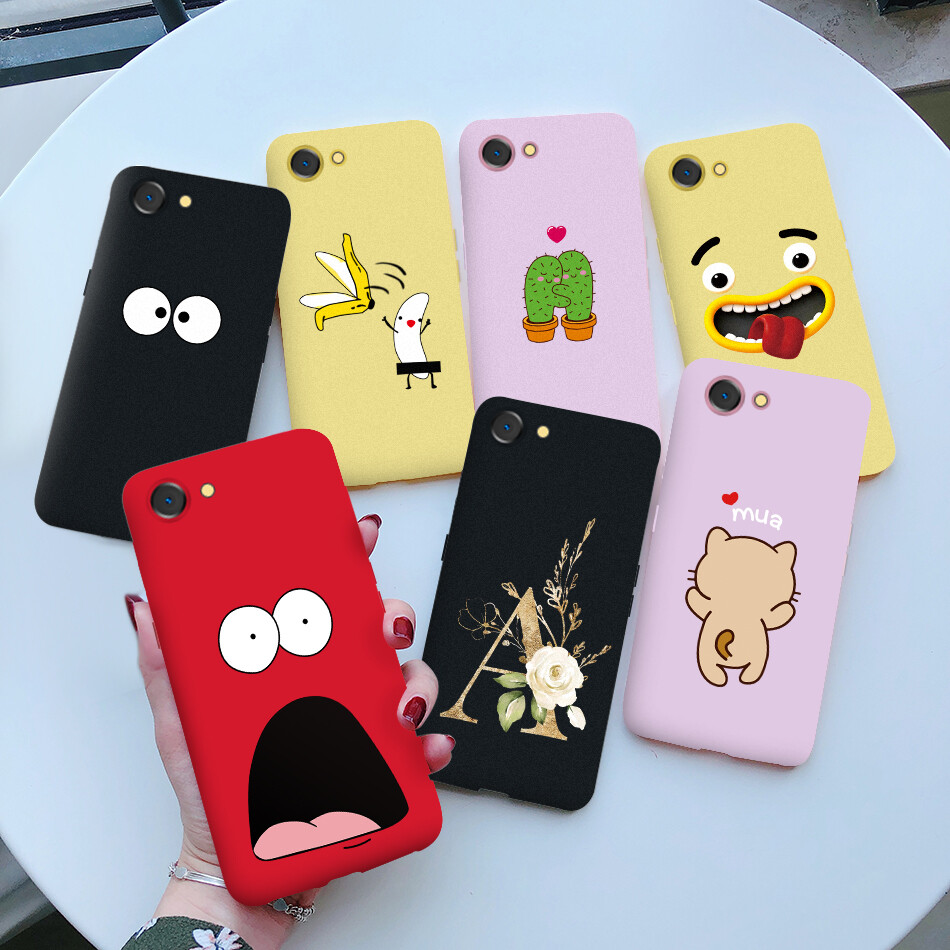 For OPPO F3/A77 Slim Matte Soft Silicone Casing Cute Painted Cover Shockproof Phone Case For OPPO F3