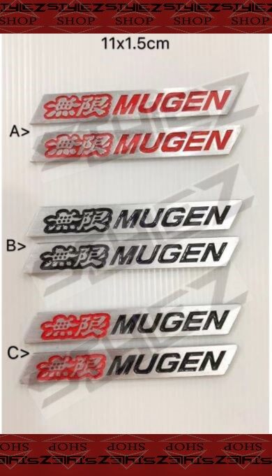 HONDA MUGEN EMBLEM LOGO | Lazada