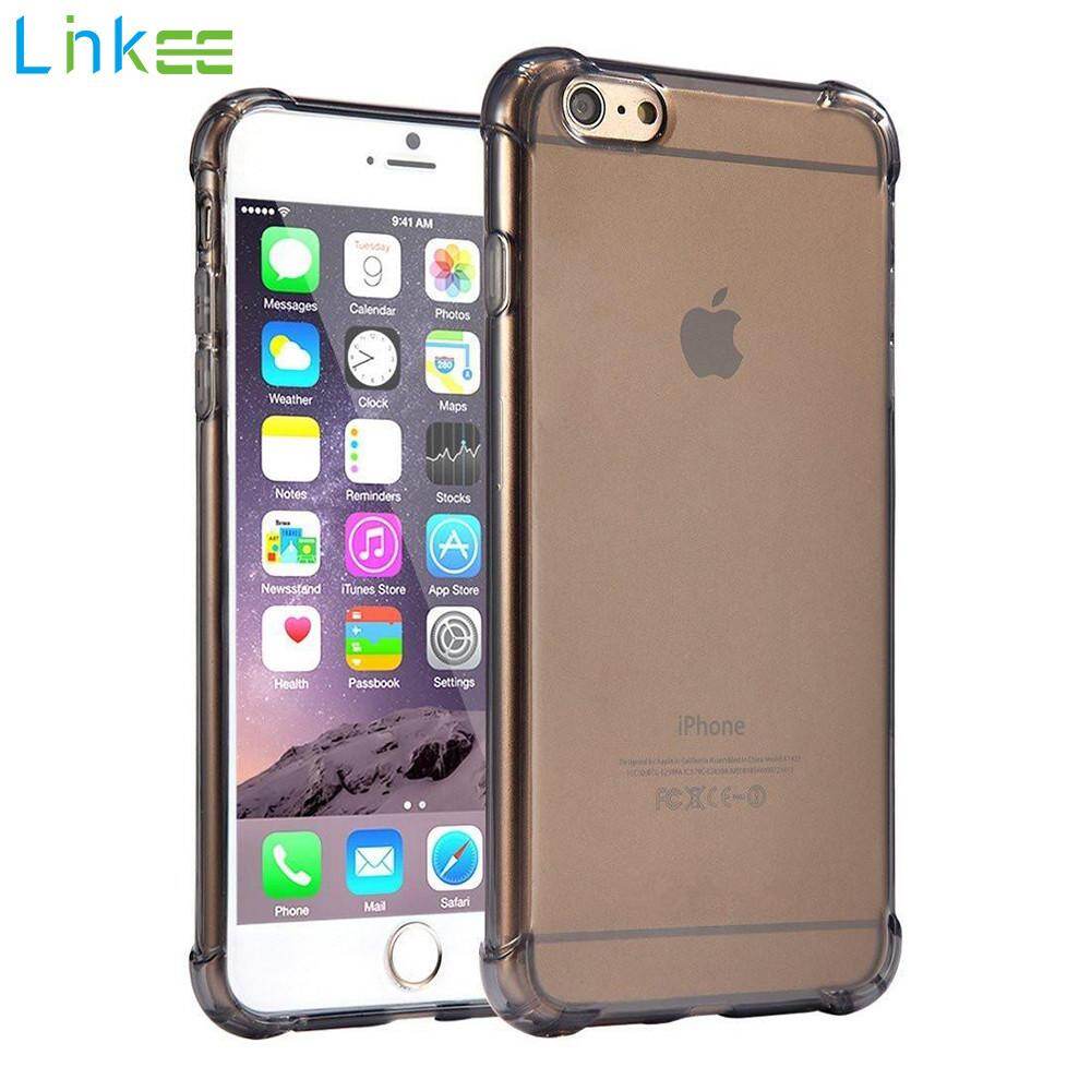 iPhone 6 Phone Case, iPhone 6s Phone Case, Clear Shockproof Bumper Cover Transparent Silicon TPU Casing