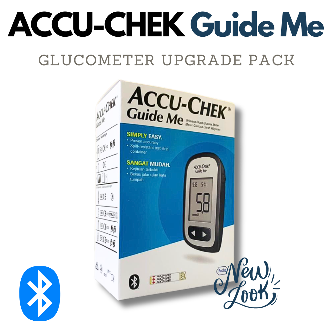 [UPGRADE PACK] ACCUCHEK GUIDE ME + Guide Strips 25