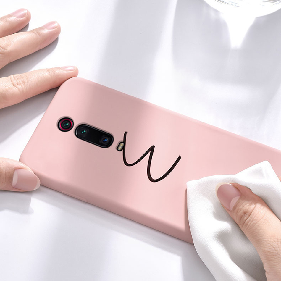 Mi 9T Case for Xiaomi Mi 9T Pro Original Liquid Silicone Case Rubber Microfiber Cloth Lining Cushion Phone Capa for Redmi K20