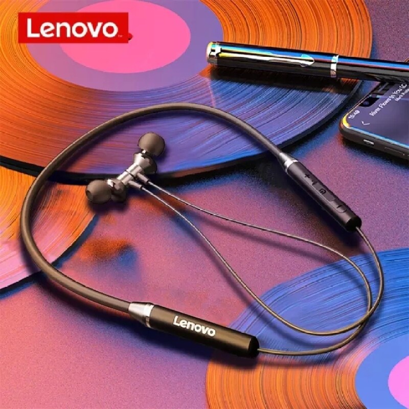Lenovo XE05 Wireless Headset Waterproof Sport Earbud with Noise Cancelling Bluetooth-Compatible 5.0 Mic Magnetic Neckband Earphones Singapore
