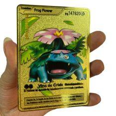 Thẻ Pokémon Tây Ban Nha Thẻ Sắt Pokemon Tây Ban Nha Chữ Pokemon Kim Loại Mewtwo Pikachu Gx Charizard Vmax Cartas Pokémon Vmax
