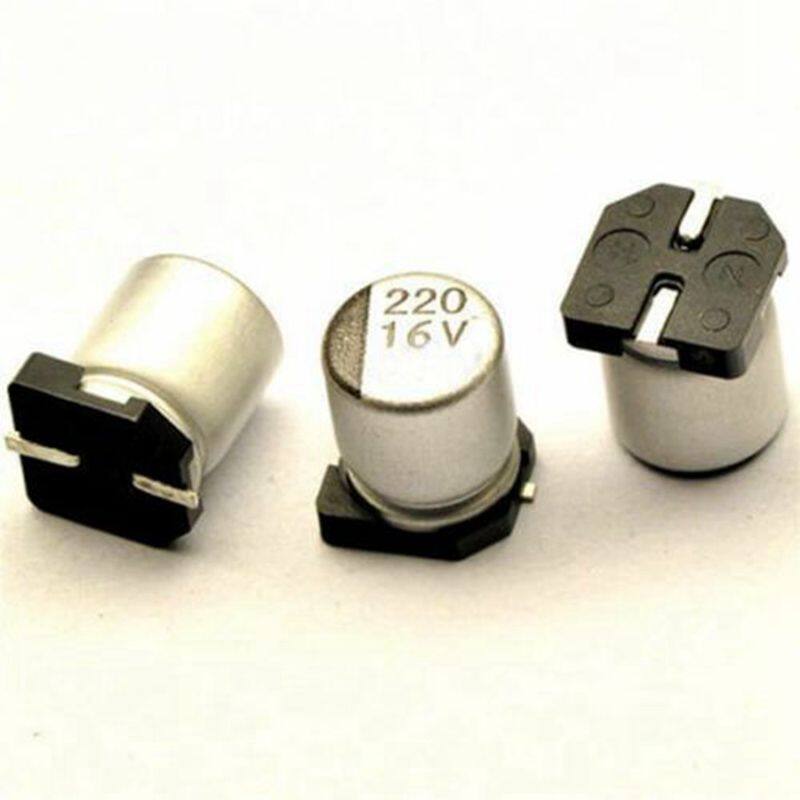 6.3v 10v 16v 25v 35v 50v 1uf 2.2uf 4.7uf 10uf 22uf 47uf 100uf 220uf 330uf 470uf 1000uf smd aluminum electrolytic capacitor