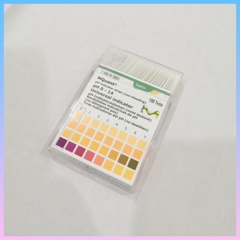 Merck pH Paper 014 100 strips Mquant 1 box (100strips) pH Indicator