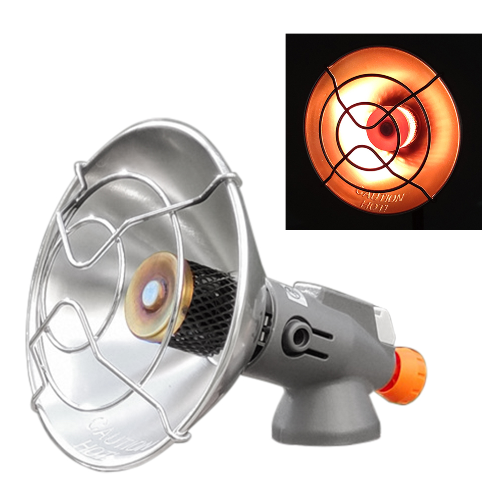 Outdoor Portable Piezo Ignition G-as Heater Warmer Heating Stove for Camping Hiking Backpacking