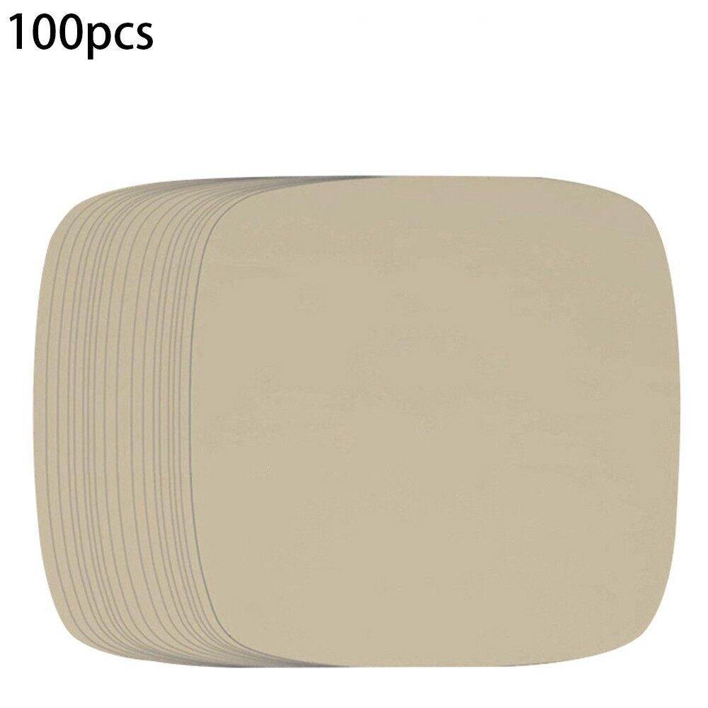 100PCS Square Nonporous Silicone Oil Paper Air Fryer Nonstick Baking Paper Household Barbecue