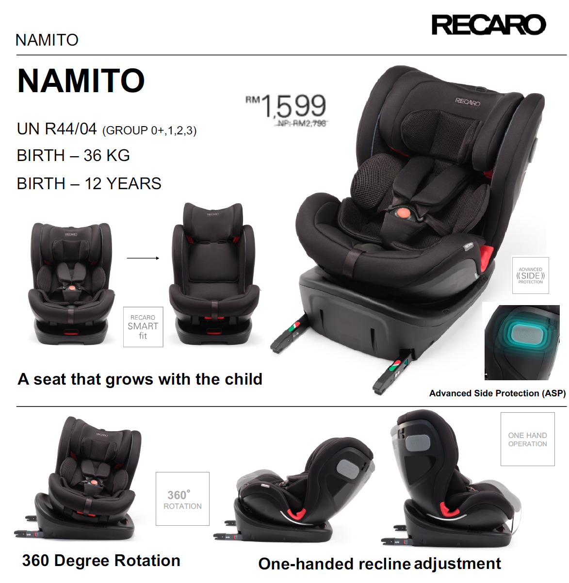 Recaro 360 2024