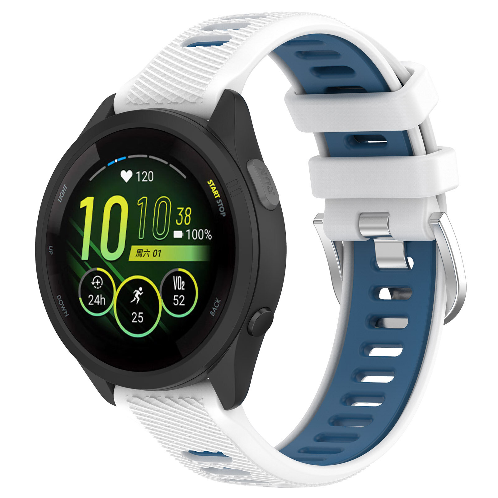 For Garmin Forerunner 265 265S Music strap case screen protector dust plug USB Cable Type C adapter dock 2023 new smart watch band straps