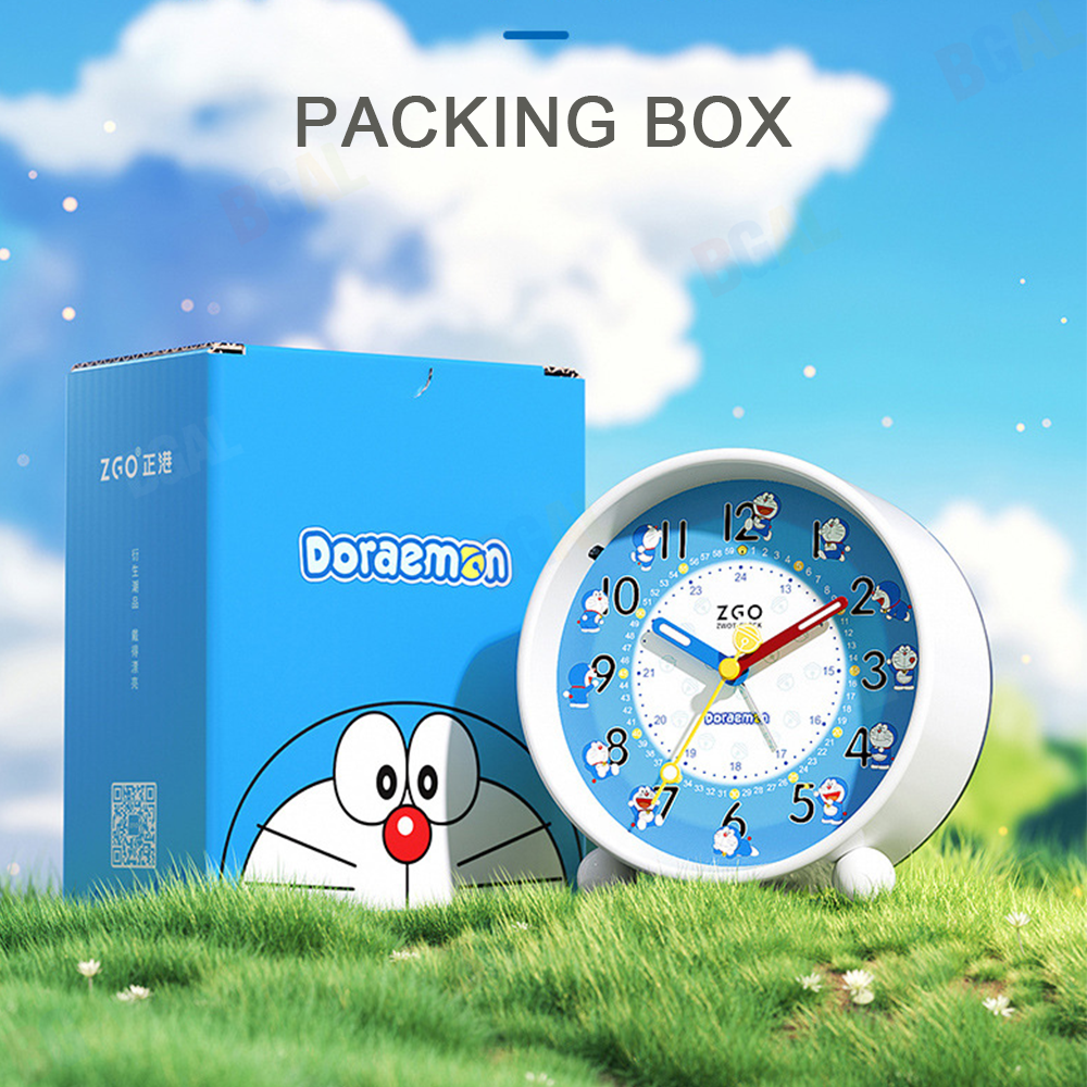 100% Authentic Doraemon Alarm Clock with Luminous & Backlight Anti-fall HD Display 0013