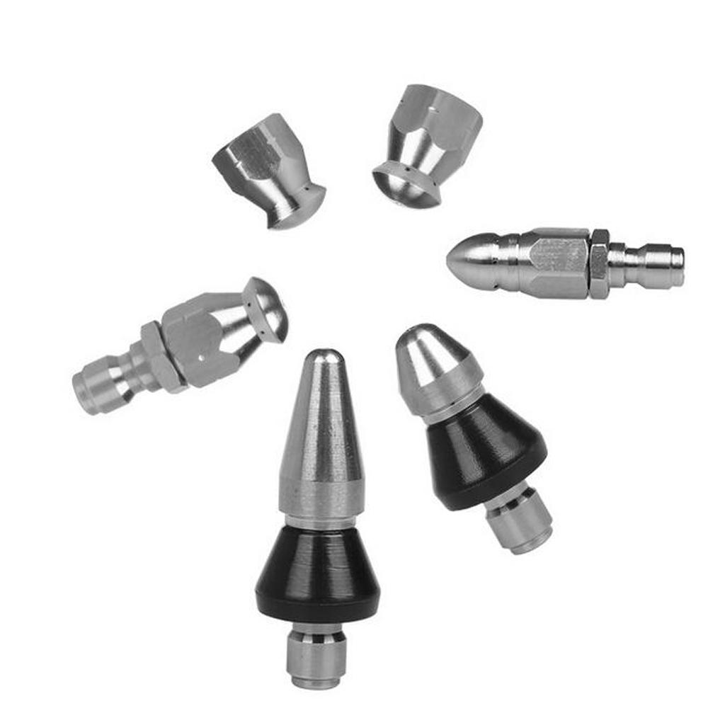 Miracle Shining Pressure Washer Drain Sewer Cleaning Pipe Jetter Rotary Nozzle