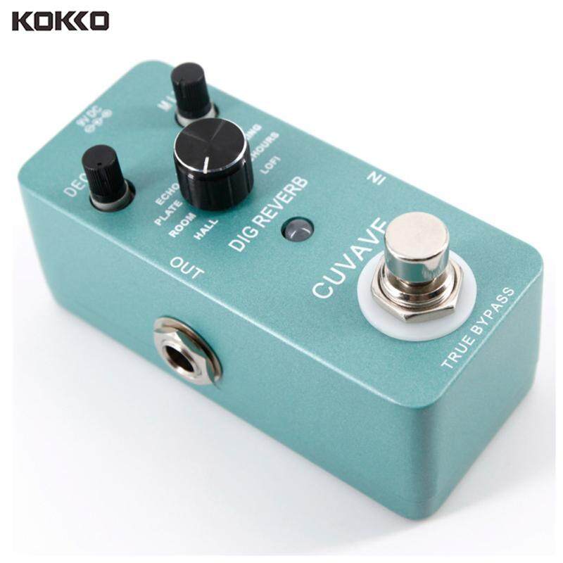 Phím Hiệu Ứng Đàn Guitar Với 9 Loại Reverb Hiệu Ứng Bỏ Qua Đích Thực Bộ Xử Lý Âm Thanh Kỹ Thuật Số Stompbox Cho Guitar Điện Đào Reverb