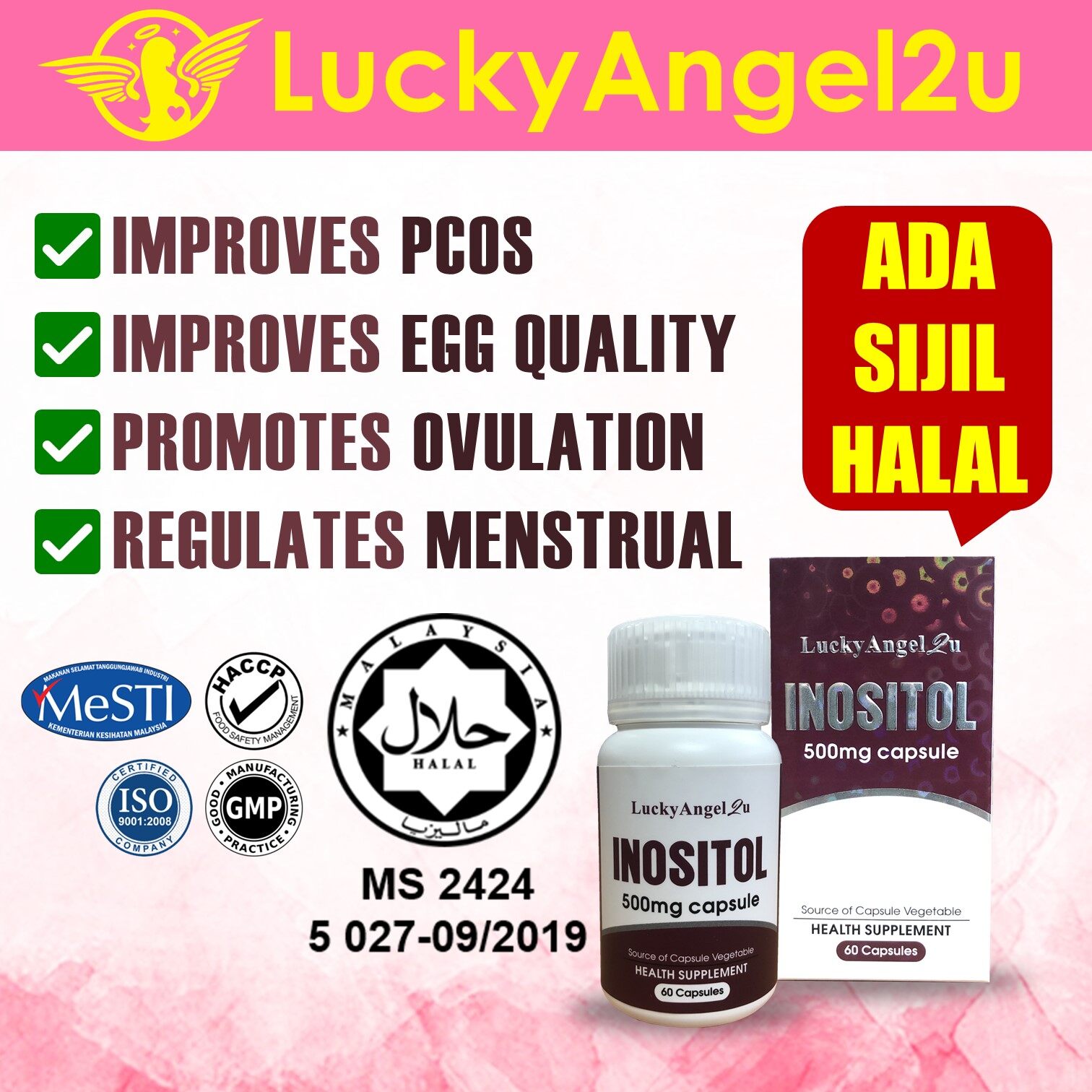 DCI Inositol (Product Malaysia) (HALAL) | Lazada